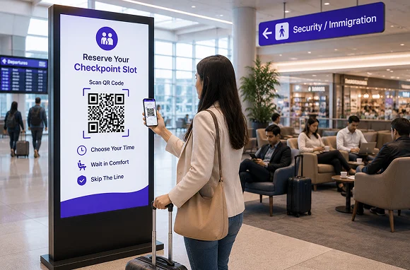 Queue Management and Passenger Flow Coordination​